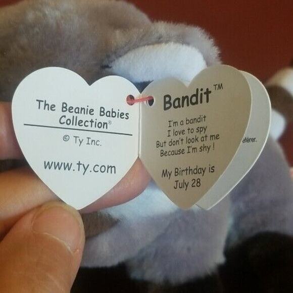 Ty Beanie Boos Lot Of 4 Scarem, Slush, Bandit, Whiskers, All With Tags Halloween - Picture 12 of 16